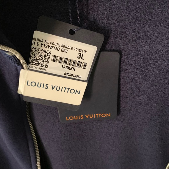 Men’s Louis Vuitton varsity jacket blue NWT - Picture 2 of 4